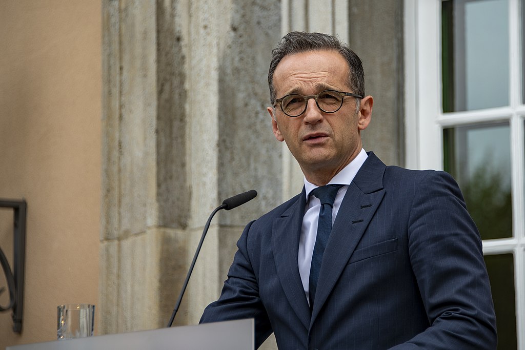 Príhovor ministra zahraničných vecí NSR H. Maasa vo Francúzsku
